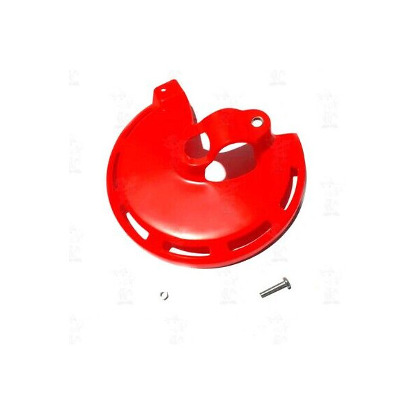 COPRIDISCO RUOTA FORCELLA ANTERIORE IN PLASTICA ROSSO SCOOTER APRILIA SR