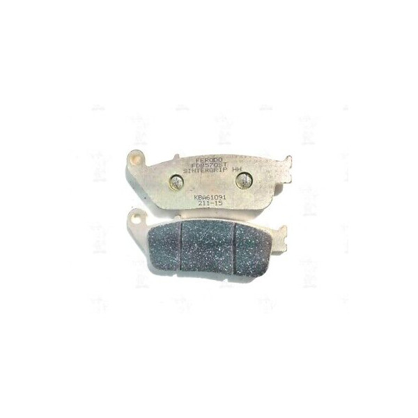 PASTIGLIE FRENO ANT/POST SINTERIZZATE FERODO MOTO HONDA 2003-2005 RIF. FDB570ST