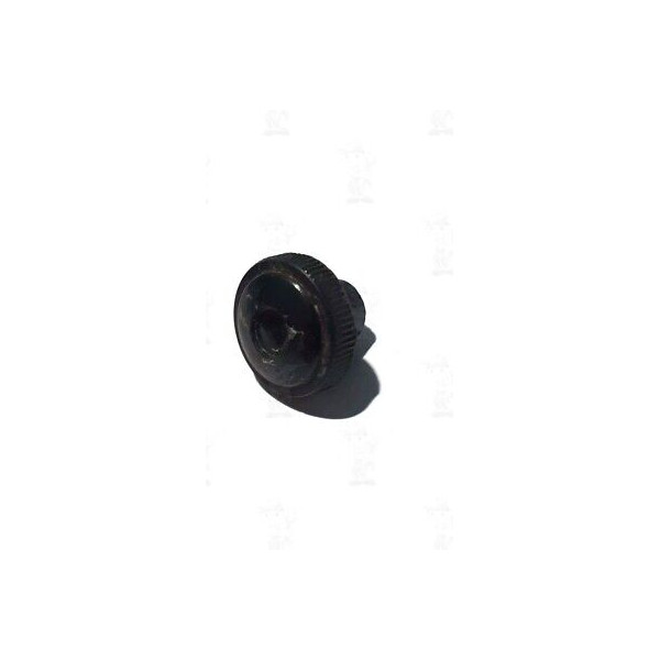 POMELLO POMOLO IN PLASTICA CON FORO FILETTATO IN OTTONE DA 3 MM