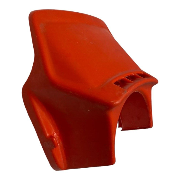 CUPOLINO IN PLASTICA ROSSO ABBELLIMENTO COPRI FARO CICLOMOTORE MOTO D'EPOCA