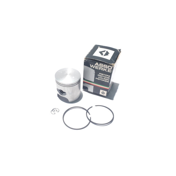 PISTONE ASSO WERKE Ø47,4 CON 2 FASCE PER HONDA MBK YAMAHA COMPLETO RIF. P2040624