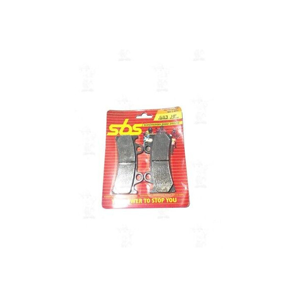 PASTIGLIE FRENO SBS PERFORMANCE MACHINE 112 X 6QC CERAMIC RIF. 683HF