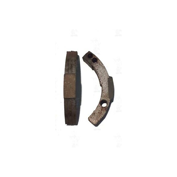 KIT 2 PEZZI MASSETTE FERODI FRIZIONE CICLOMOTORE MOTO D'EPOCA H 82MM SPESS. 12MM