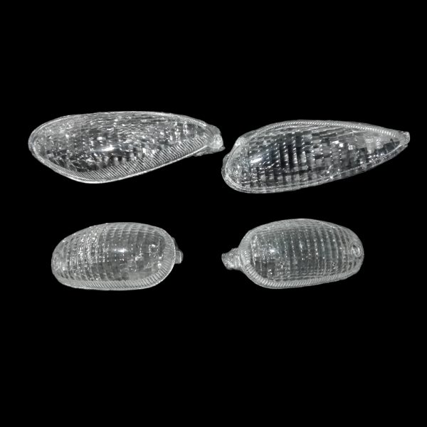 KIT 4 GEMME FRECCE TRASPARENTI NRG SCOOTER PIAGGIO NRG 50 RIF. 77206332
