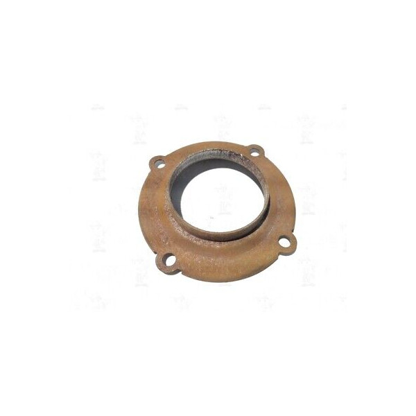 FLANGIA RIPARO GAMBO MOTOZAPPA INTERASSE FORI 110MM D. TOT. 116MM FORO 65MM  