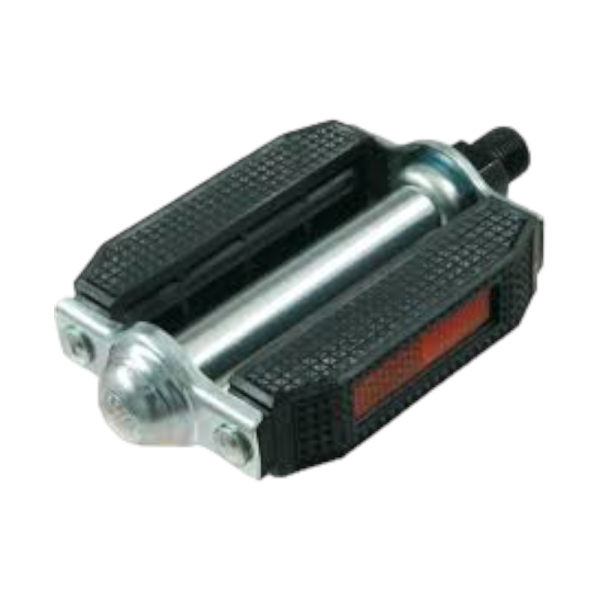 COPPIA PEDALI BICI OLANDA 20/24/26 COLORE NERO PERNO ACCIAIO SU SFERE 421510250