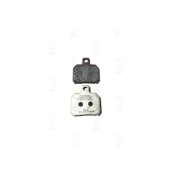 PASTIGLIE FRENO FERODO PLATINUM DERBI PEUGEOT ADIVA APRILIA DUCATI MV FDB2074P