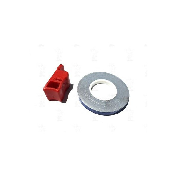 STRISCIA ADESIVA RIFRANGENTE BLU CERCHI MOTO APRILIA RIF. 3402-A