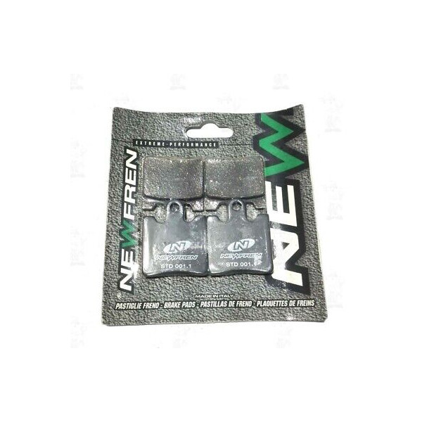 KIT 4 PASTIGLIE FRENO NEWFREN MOTO SUZUKI DAELIM YAMAHA RIF. FD0264