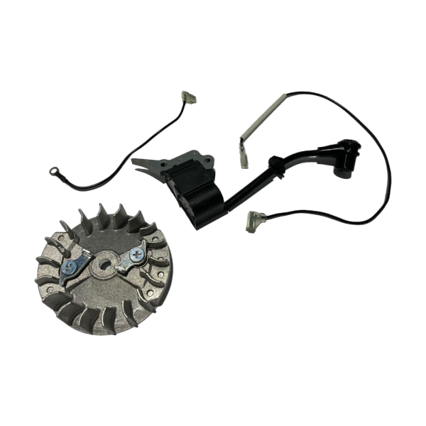 KIT VOLANO+BOBINA IMPIANTO ELETTRICO MOTOSEGA DA POTATURA CINESE IMPORTAZIONE