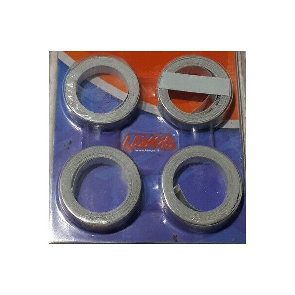 KIT 4 ROTOLI STRISCE ADESIVE PER RUOTA LUNGHEZZA 180CM PER ROTOLO RIF. 90016
