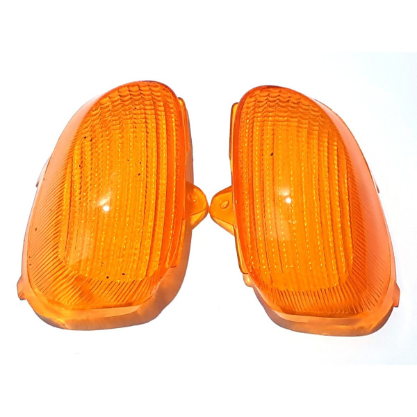 COPPIA RICAMBIO FANALINI,GEMME,LENTE FRECCE LATERALI MBK-YAMAHA 50-100 COD.RP762