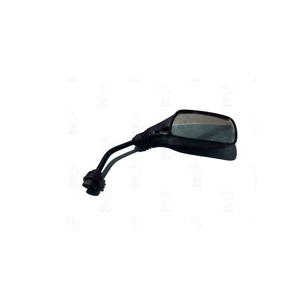 SPECCHIETTO RETROVISORE NERO IN PLASTICA RETTANGOLARE PER SCOOTER L0052849