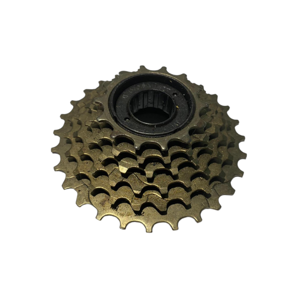 RUOTA LIBERA CATENA BICI MTB  6 VELOCITA' 14-28 DENTI ATTACCO FILETTATO STANDARD