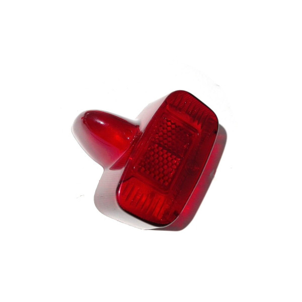 CORPO LUMINOSO VETRO FANALE POSTERIORE ROSSO PER VESPA 125 COD. RP206