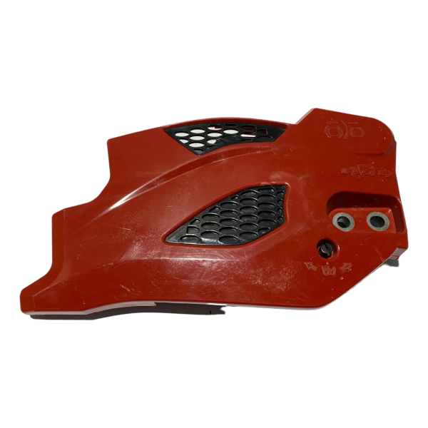 CARTER ROSSO COPRICATENA IN PLASTICA ORIGINALE ROSSO MOTOSEGA DUNSCH RIF 1775900