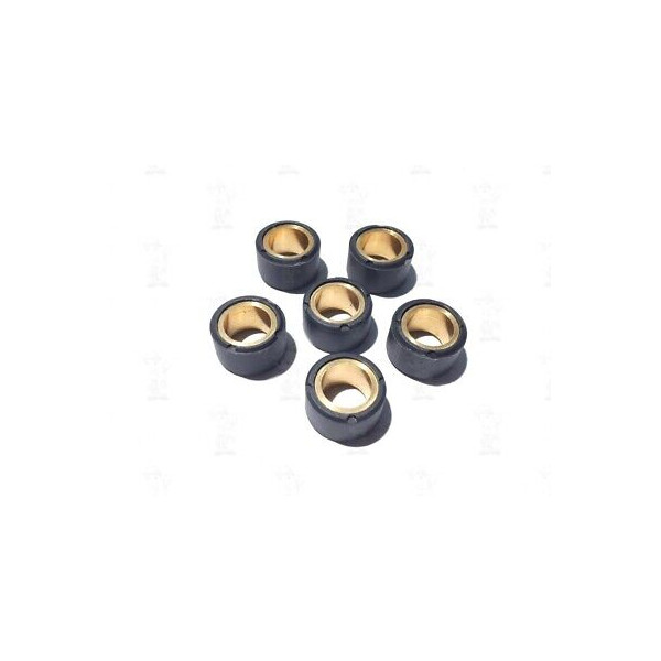 KIT 6 RULLI MASSETTE VARIATORE RMS 8,5GR. YAMAHA 125 NMAX 2016 RIF. 100400340