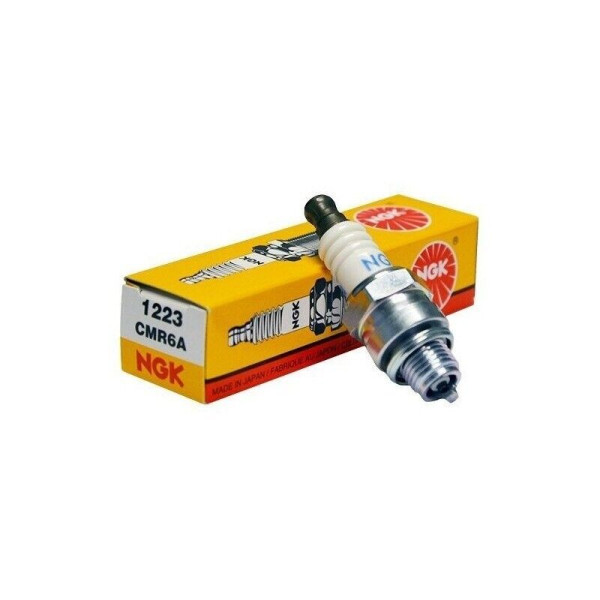 CANDELA MOTORE 2 TEMPI MOTOSEGA,DECESPUGLIATORE ORIGINALE NGK CMR6A