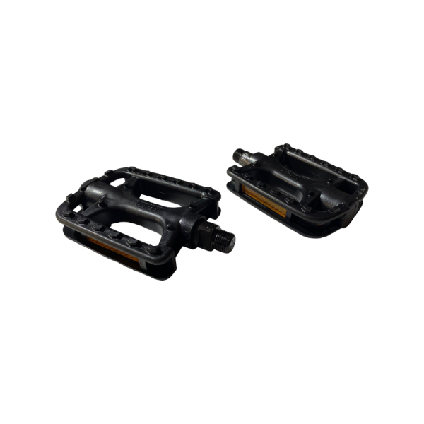 COPPIA PEDALI MTB IN RESINA CON CUSCINETTO A SFERE CATAREFRANGENTI MARCA RMS