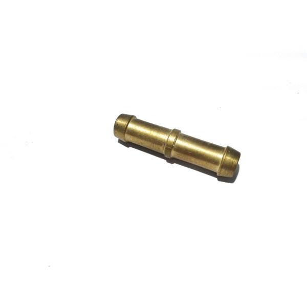 RACCORDO IN OTTONE IN LINEA PASSANTE LUNGHEZZA 60x10MM PASSAGGIO LIQUIDI