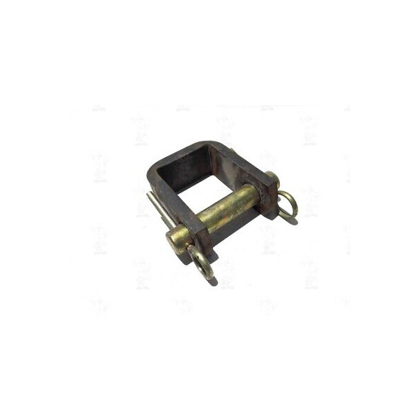 GANCIO IN FERRO UNIVERSALE DA SALDARE ATTACCO RIMORCHIO LUNGH.90MM FORO SPINOTTO