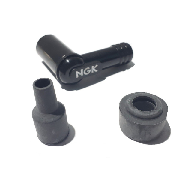 PIPETTA CAPPUCCIO CANDELA NGK ALTA TENSIONE MOTO E SCOOTER A 90° RIF LB05E