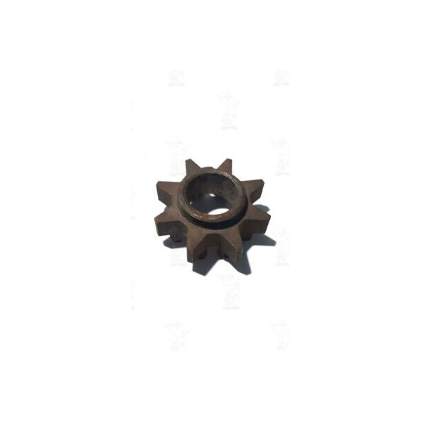 INGRANAGGIO A 8 DENTI CON ESTREMITA' FILETTATA DIAMETRO INTERNO 18MM