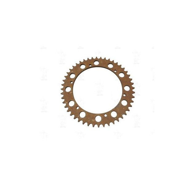 INGRANAGGIO RUOTA DENTATA CORONA IN FERRO DA 48 D CON FORO CENTRALE DA 135 mm