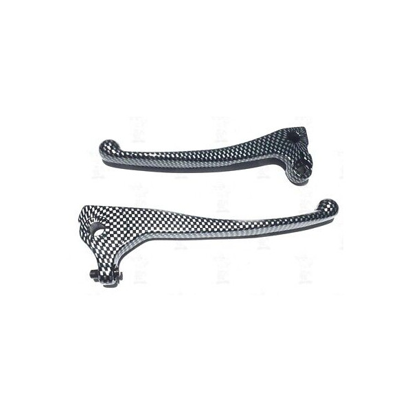 COPPIA LEVE SPIRIT CARBON LOOK (OEM: 4KH-H3912-00 + 4VV-H3922-00) RIF. 332010