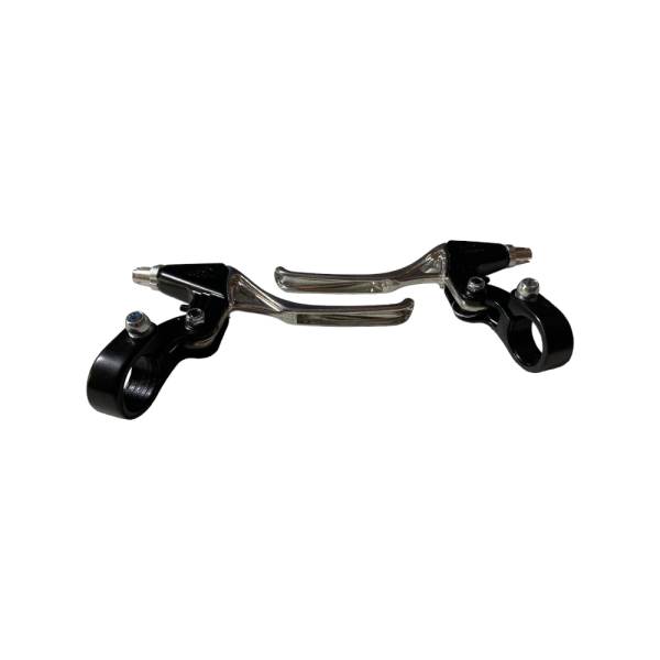 COPPIA LEVE FRENI BICI,CITY BIKE IN ALLUMINIO MARCA RMS RIF.484060120  RICAMBI