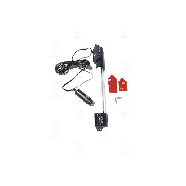 LAMPADA LED ROSSA 12V CON ATTACCO ACCENDISIGARI AL NEON PER ABITACOLO AUTO