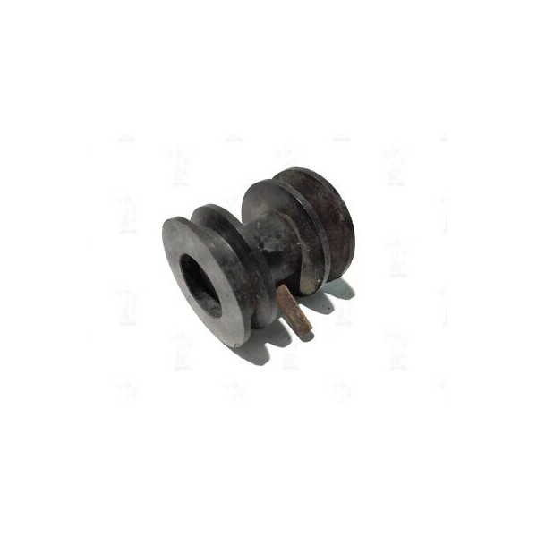 COPPIA PULEGGE IN PLASTICA ALTEZZA TOT.72MM D.67MM FORO CENTRALE 20MM  [RICAMBI