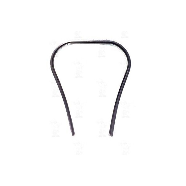 BORDO SCUDO IN PLASTICA NERA ANTERIORE PIAGGIO VESPA CON FORI DI FISSAGGIO