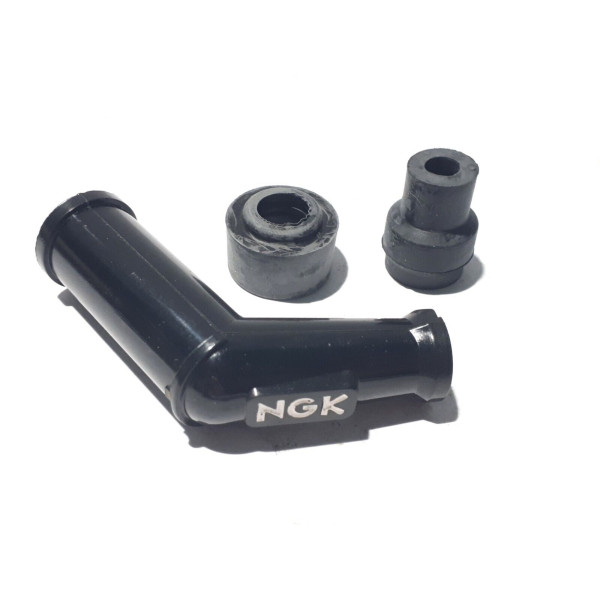 ATTACCO CAPPUCCIO PIPETTA CANDELA X MOTO MARCA NGK VB05F A 120° STOCK N°8032