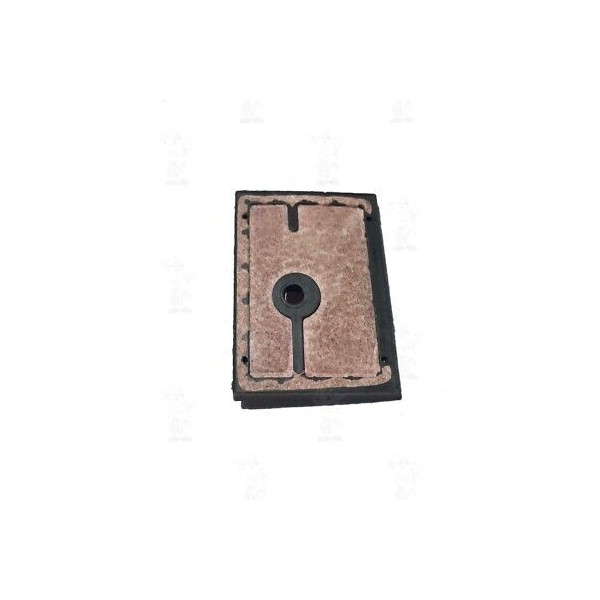 FILTRO ARIA CARBURATORE MOTOSEGA MISURE 87X62MM CON FORO DECENTRATO