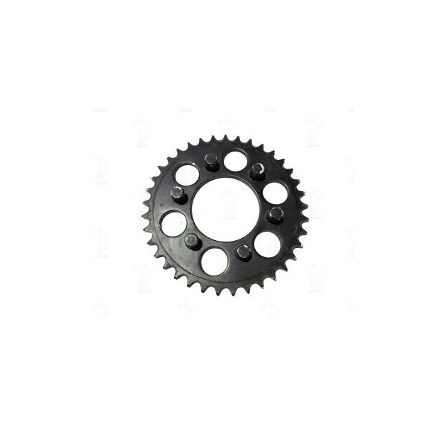 INGRANAGGIO CORONA CERCHIO DENTATO IN FERRO CON 37 D FORO CENTRALE DA 80 mm