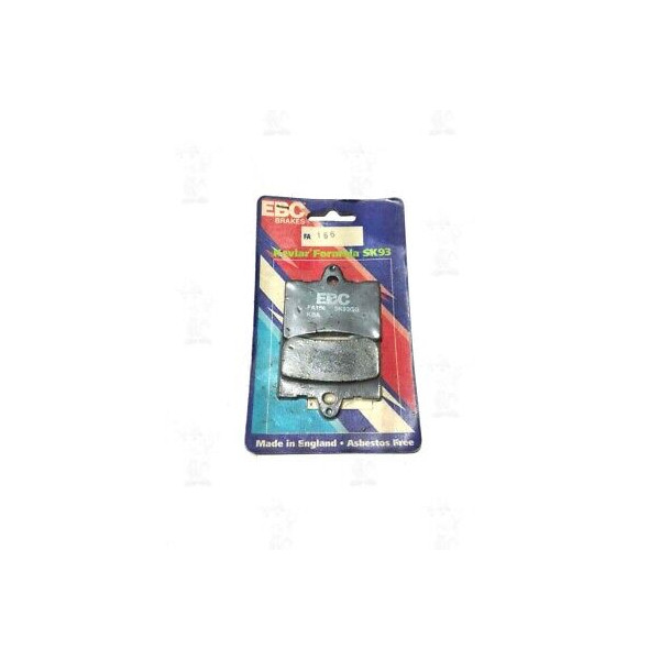 PASTIGLIE FRENO POSTERIORI ORGANIC EBC APRILIA CLIMBER 280 1994-1996 RIF. FA156