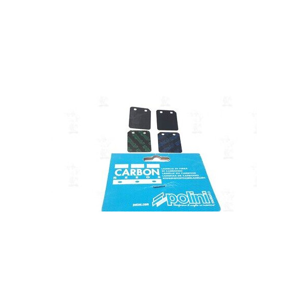 KIT LAMELLE PIASTRINE CARBONIO POLINI MALAGUTI APRILIA BENELLI YAMAHA 2130532