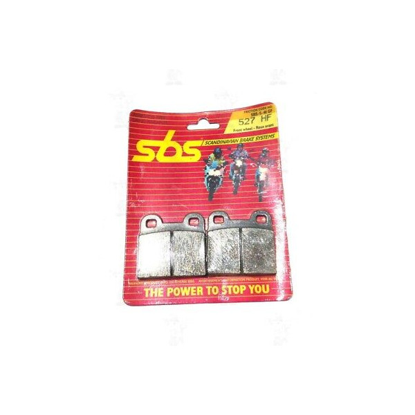 PASTIGLIE FRENO ANTERIORI SBS MOTO BMW R45 R65 450-650 CC 1978-1985 RIF. 527HF