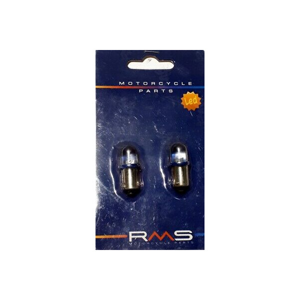 CONFEZIONE CON 2 LAMPADINE LED 12V BA9S BLU RMS RIF. 246510550