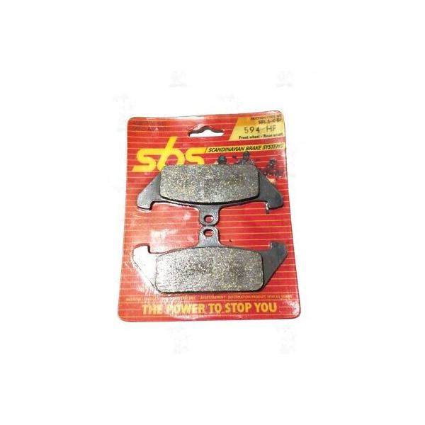 PASTIGLIE FRENO SBS ANTERIORI CAGIVA ELEFANT 350 (1986-1988) RIF. 594HF