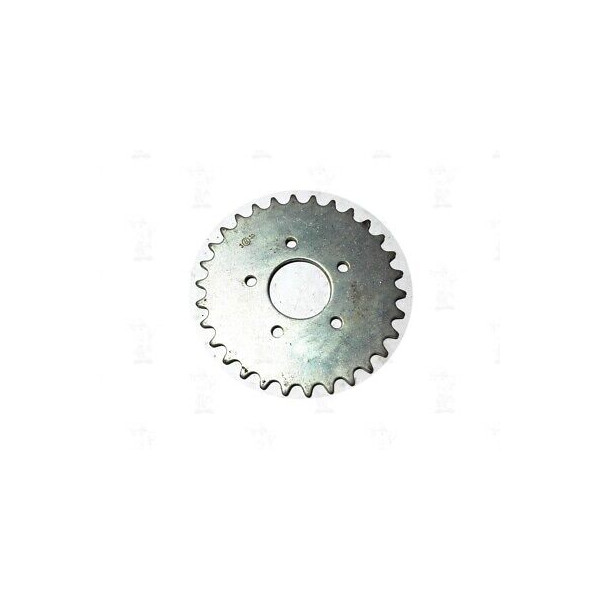 INGRANAGGIO RUOTA DENTATA CORONA IN FERRO DA 28 D CON FORO CENTRALE DA 60 mm