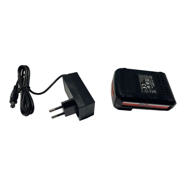 KIT BATTERIA+ALIMENTATORE PER AVVIAMENTO ELETTRICO RASAERBA A SCOPPIO GRIZZLY