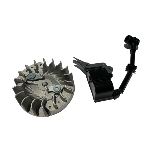 VOLANO+BOBINA ORIGINALE STIGA ALPINA PER MOTOSEGA DA POTATURA A305 RIF 118805312