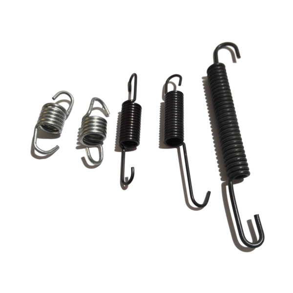 KIT REVISIONE RITEGNO MOLLE GANASCE FRENO APE TM ANTERIORI O POSTERIORI 55303