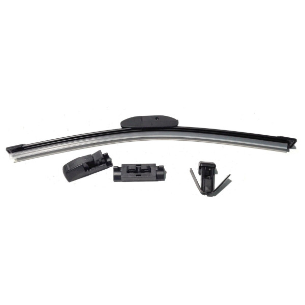 SPAZZOLA TERGICRISTALLO AUTO 43CM URUS CON 3 ADATTATORI SILENZIATA