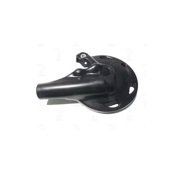 COPRIDISCO RUOTA FORCELLA ANTERIORE IN PLASTICA NERO SCOOTER MBK BOOSTER