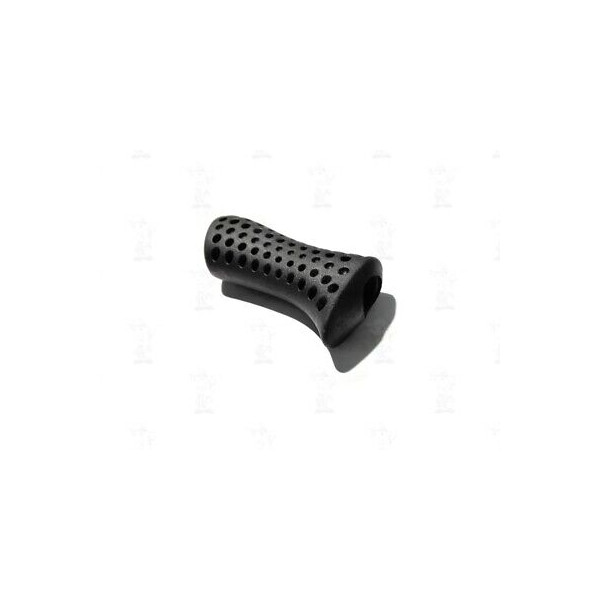 MANOPOLA IN GOMMA NERA DIAMETRO INTERNO 22 mm LUNGHEZZA MEDIA TOTALE 13 cm