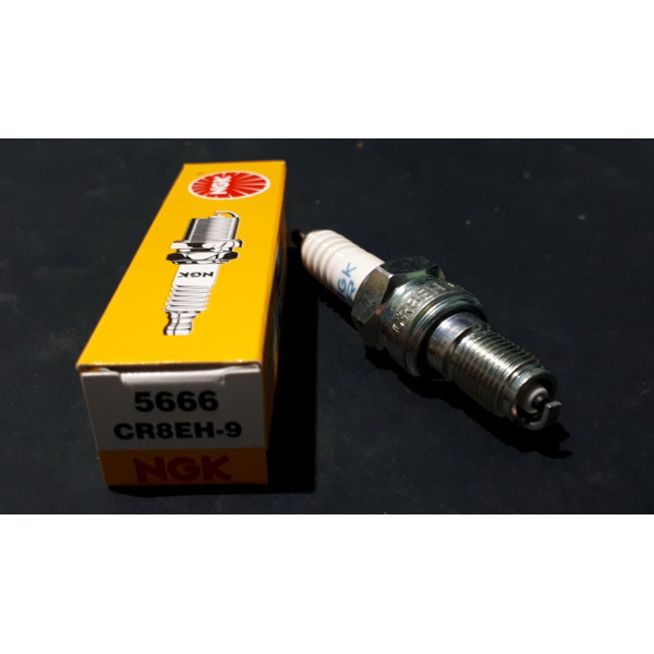 CANDELA,CANDELETTA ACCENSIONE MOTO BENZINA MARCA NGK SPARK PLUG CR8EH-9-5666