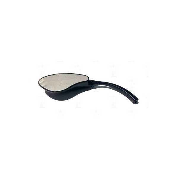 SPECCHIETTO RETROVISIORE SINISTRO UNIVERSALE MANUBRIO MOTO OMOLOGATO NERO 5719